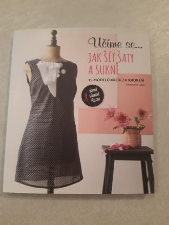 Kniha jak sit saty a sukne,