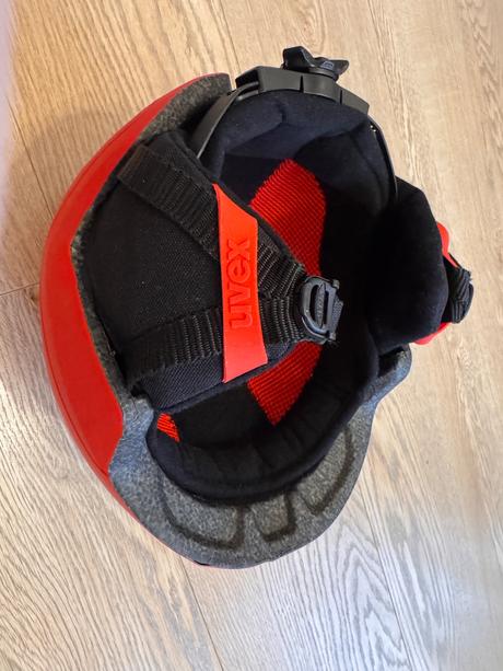 Detská lyžiarska prilba uvex heyya pro race red ma, uvex,xs