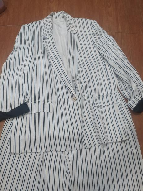 Pruhovany komplet, zara,l