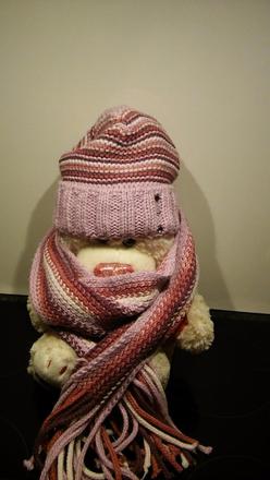 Čiapka so šálom, m