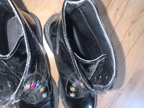 Lakované kotníkové topánky george 36, george,36