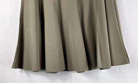 Ľanová tulipánková dlhšia sukňa, george,44