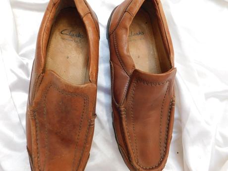 Panske kvalitne kozene topanky, clarks,43