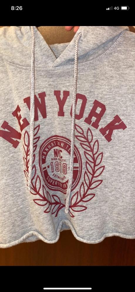 Siva mikina ny, reserved,s