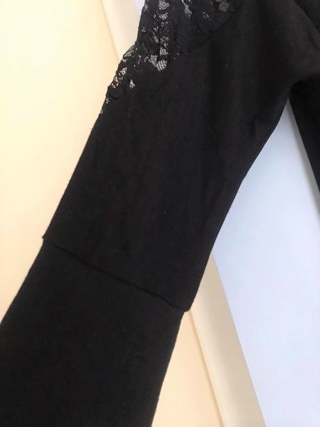 Luxusné tričko s krajkou, m