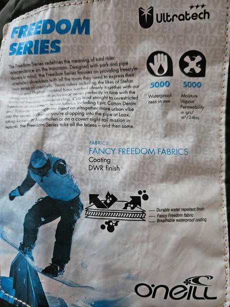 Lyžiarska bunda xs, o'neill,xs