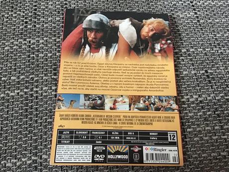 Asterix a obelix - misia kleopatra dvd,