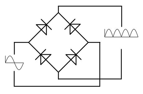 Usmernovacie mostíky df04, prúd 1a, udc 400v,