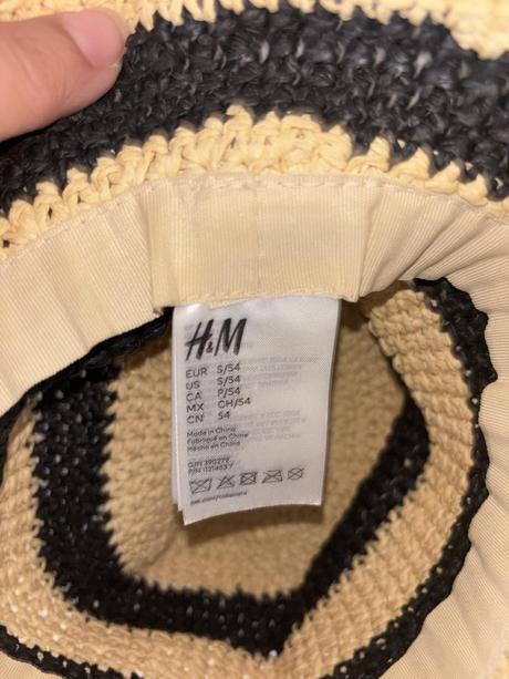 Letný klobúk h&m s/54, h&m,s
