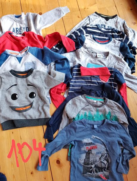 Tričká a mikiny, 104–116