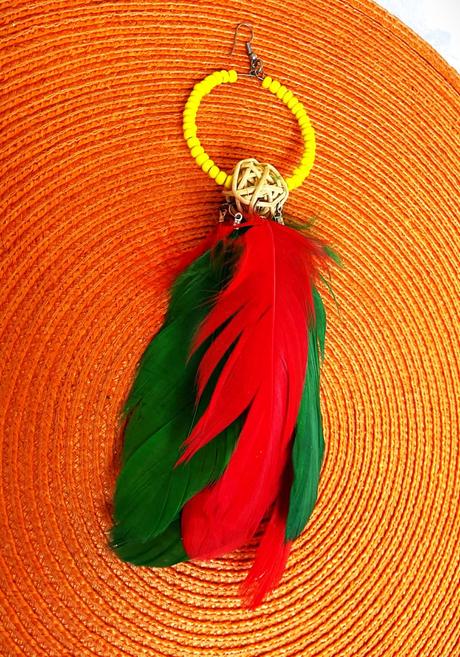 Letné extravagantné náušnice, 