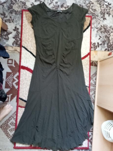 Hnedé dlhé saty, xl