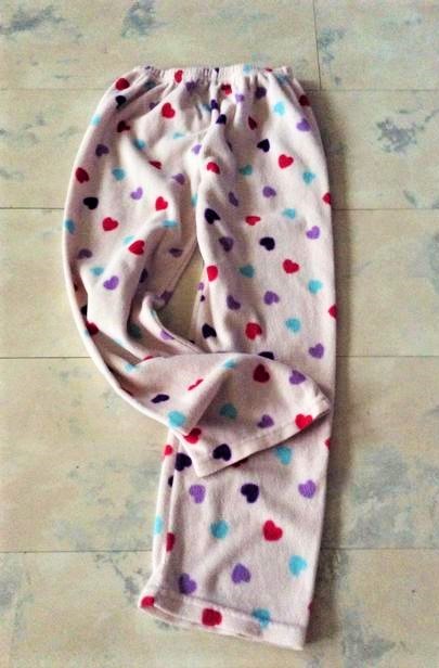 Flisové teplé pyžamo, primark,122