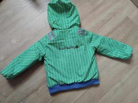 Obojstraná detská bunda, ducksday,98