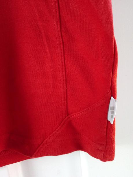 Červene tričko, adidas,s