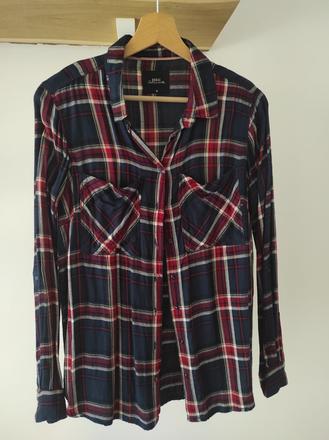 Karovana modro-cervena kosela, house,xs