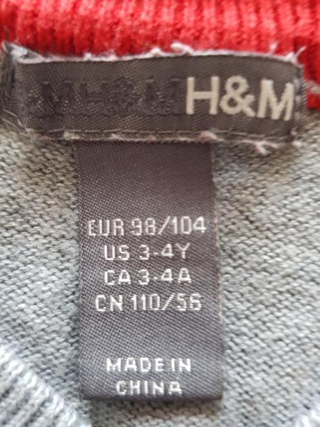 Pulover, h&m,98