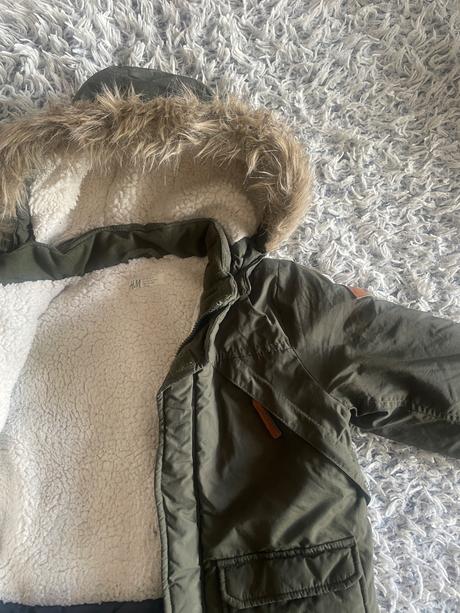 Zimná bunda, h&m,104