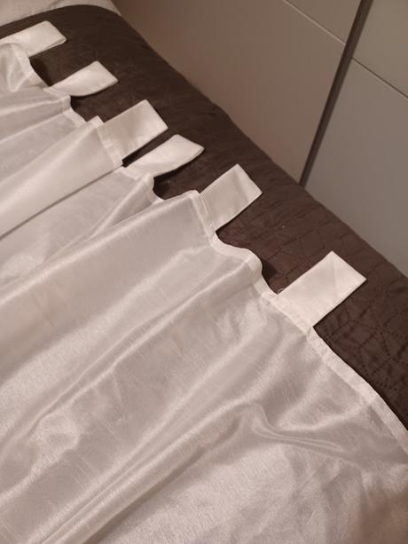 Krásne biele závesy  2 kusy, 
