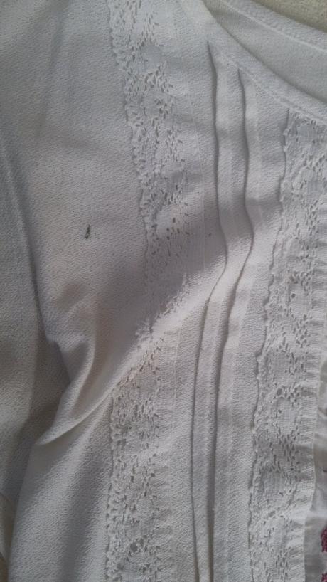 Vysivana bluzka/minisaty asos, vel.m/l, m