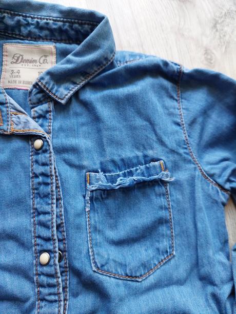 Riflova kosela, denim,104
