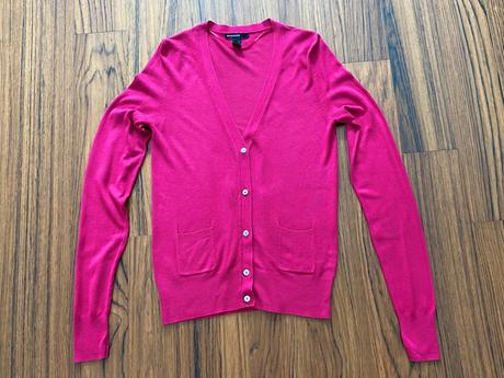 Tenký svetrík sýto ružová, mango,m