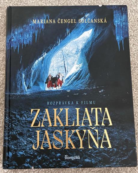 Kniha "zakliata jaskyňa", mariana čengel solčanská,