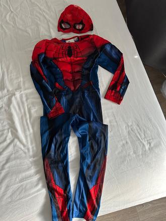 Kostym spiderman h&m 122/128,