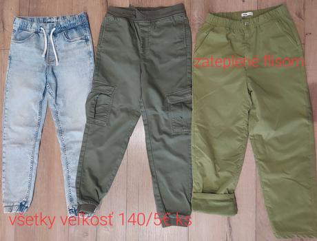 Chlapčenské nohavice/rifle, reserved,134