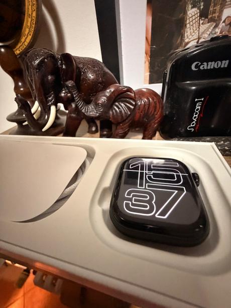 Apple watch series 10, 42 mm, black, apple