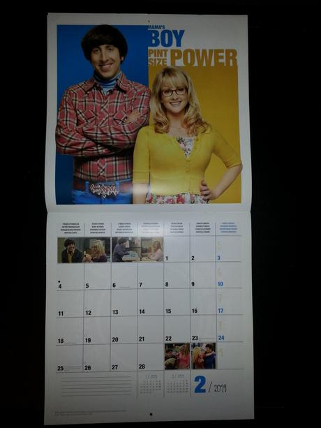 Kalendár teória veľkého tresku 2019, 