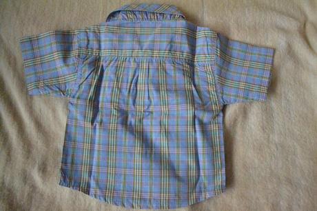 Košeľa kr.ruk. v 74/80, ergee,74