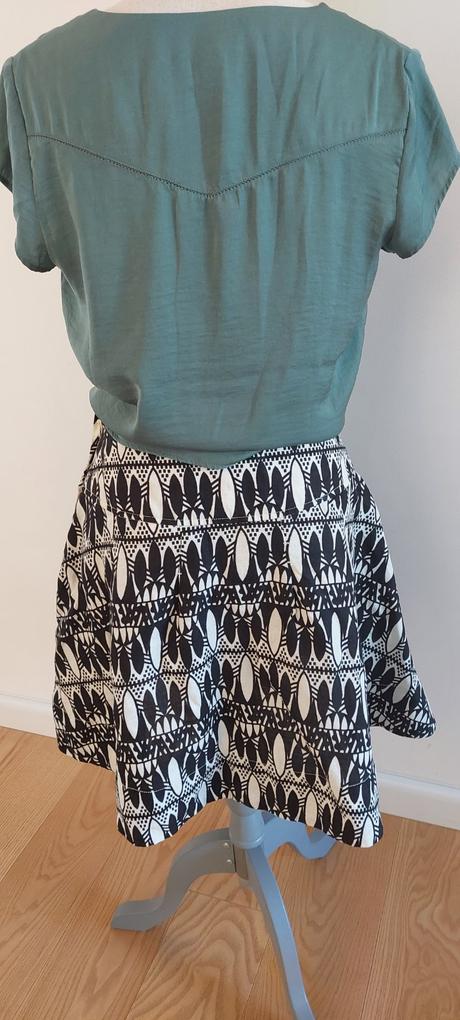 H&m ľanová sukňa, h&m,s