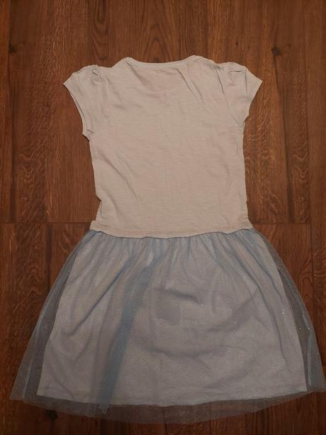 Šaty s motívom frozen - veľkosť 140, disney,140