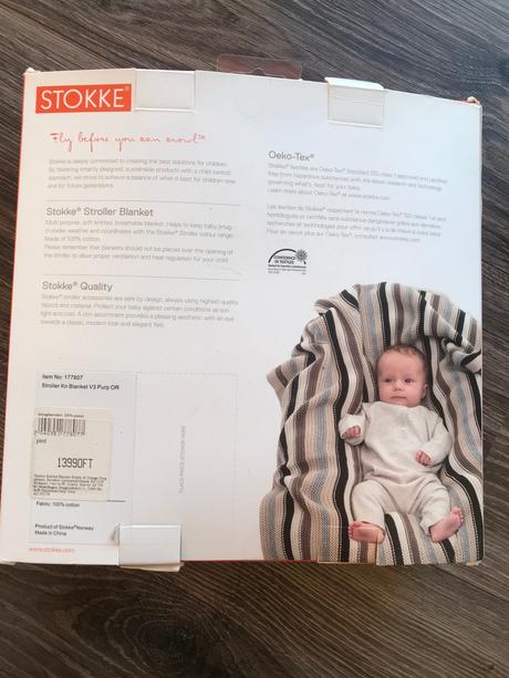 Stokke deka purple, 