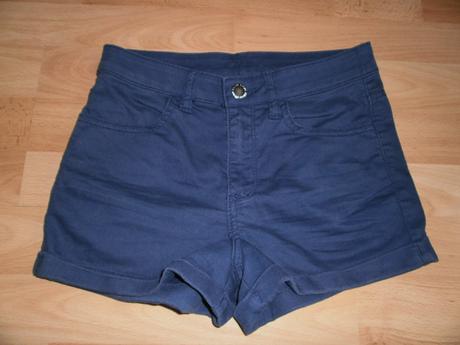 Rifľové kraťasy v dobrom stave xs/34, h&m,34