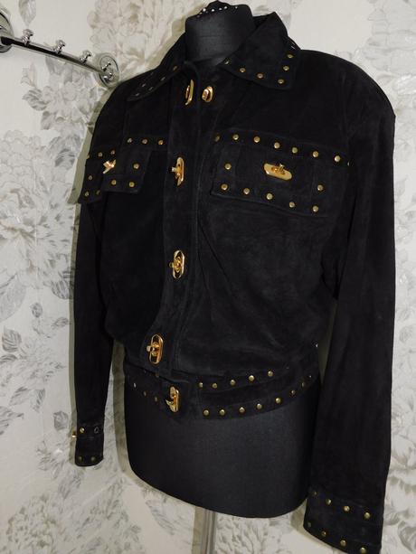 Suzelle luxusna kozena vintage bunda, 38