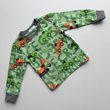 Chlapčenské pyžamo tractor zelená, 98 / 110 / 122