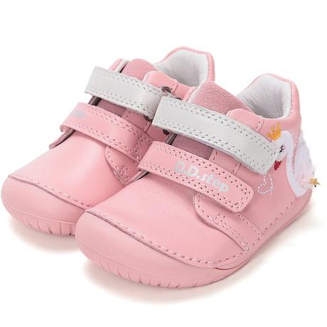 D.d. step - nízka obuv 070 baby pink labuť, d.d.step,20 / 21 / 22 / 23 / 25