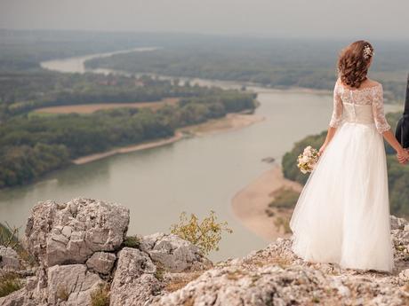 Svadobné šaty bianco evento, 38