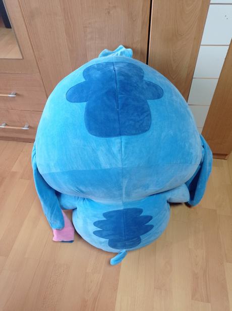 Obrovský plyšový lilo a stitch modrý, 