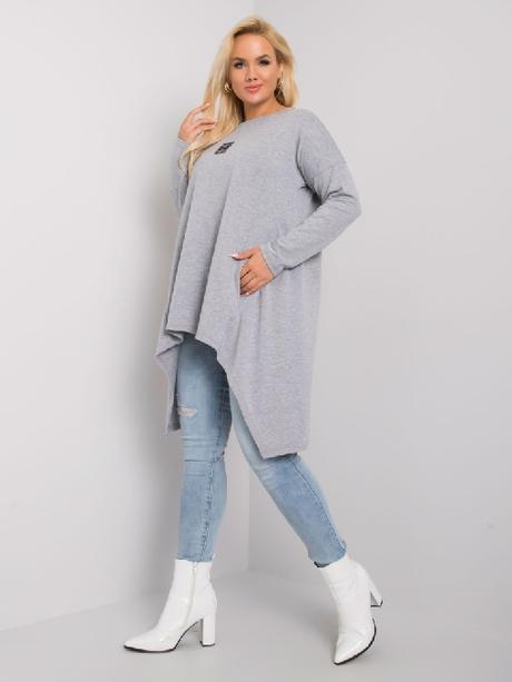 Oversize tricko grey, 