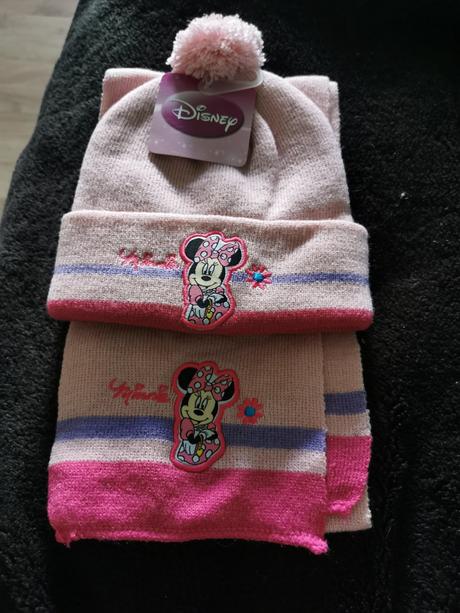 Súprava čiapka + sal, disney,54