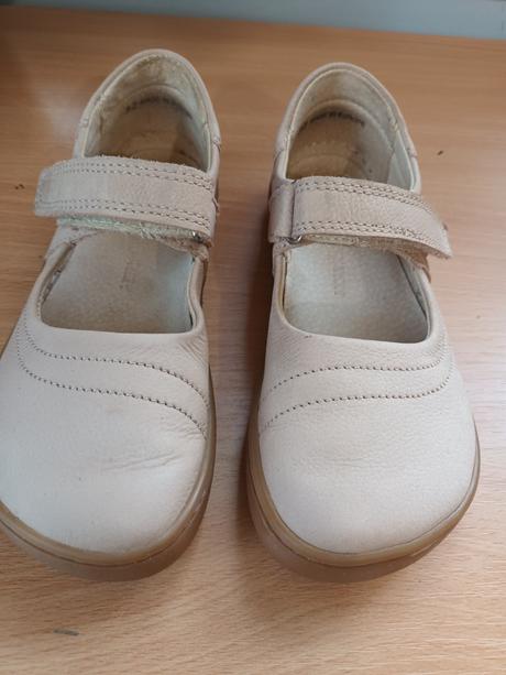 Dievčenské kožené topánky, baťa,32