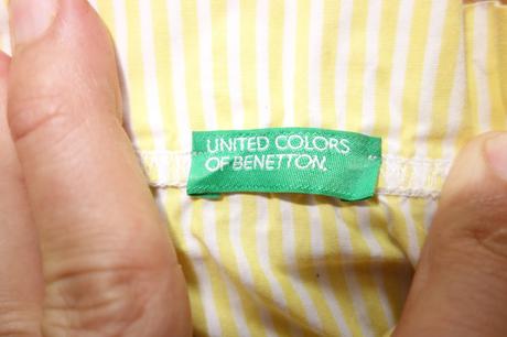 Pásikavá blúzka benetton, benetton,146