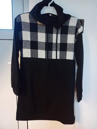 Dámske šaty z teplákoviny trendyol, m