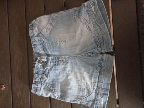 Riflové šortky, h&m,98