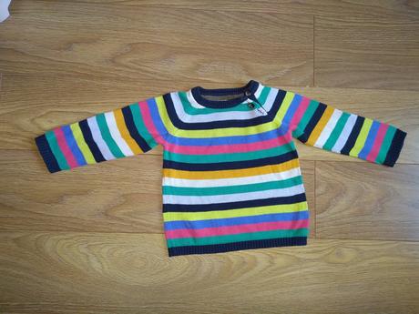 Pestrý svetrík h&m - 80, h&m,80