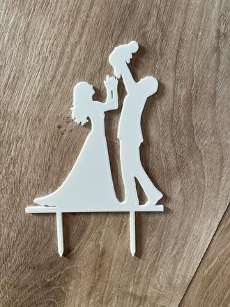 Zápich na tortu svadba, 