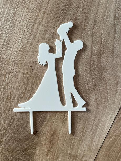 Zápich na tortu svadba, 